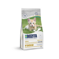 Корм сухой беззерновой Bozita Kitten Grain Free, для котят, беременных и кормящих кошек , с курицей, 400 г