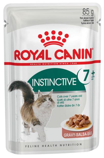 Влажный корм для кошек Royal Canin Instinctive 7+ для кошек старше 7 лет, в соусе 85 г