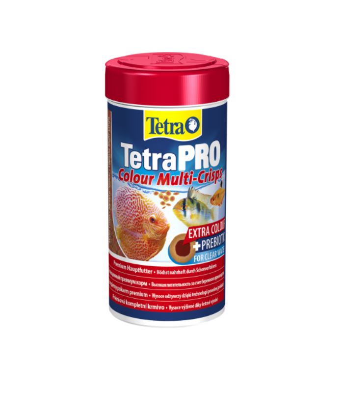 Корм для декоративных рыб Tetra PRO Colour, для улучшения окраса, чипсы, 250 мл