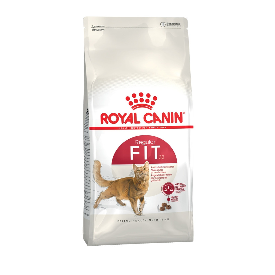 Корм сухой Royal Canin Fit 32 для умеренно активных взрослых кошек, имеющих доступ на улицу, 15 кг