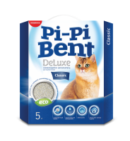 Наполнитель для кошачьего туалета Pi-Pi Bent DeLuxe Classic комкующийся, 5 кг