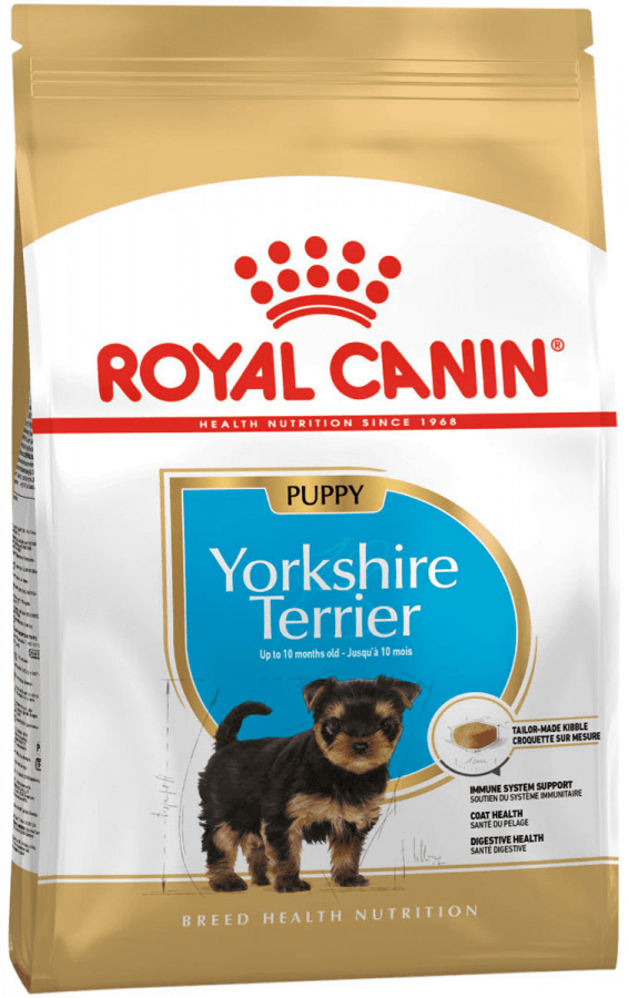 Корм сухой  Royal Canin Yorkshire Terrier Puppy для  щенков породы йоркширский терьер 1,5 кг