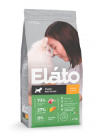 Корм сухой Elato Holistic для щенков мелких пород, с курицей и уткой 2 кг