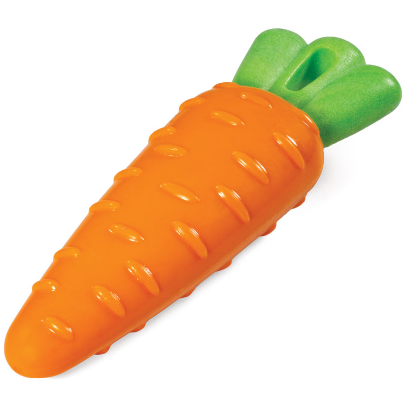 Игрушка для собак из термопласт. резины "Морковка", 20 см