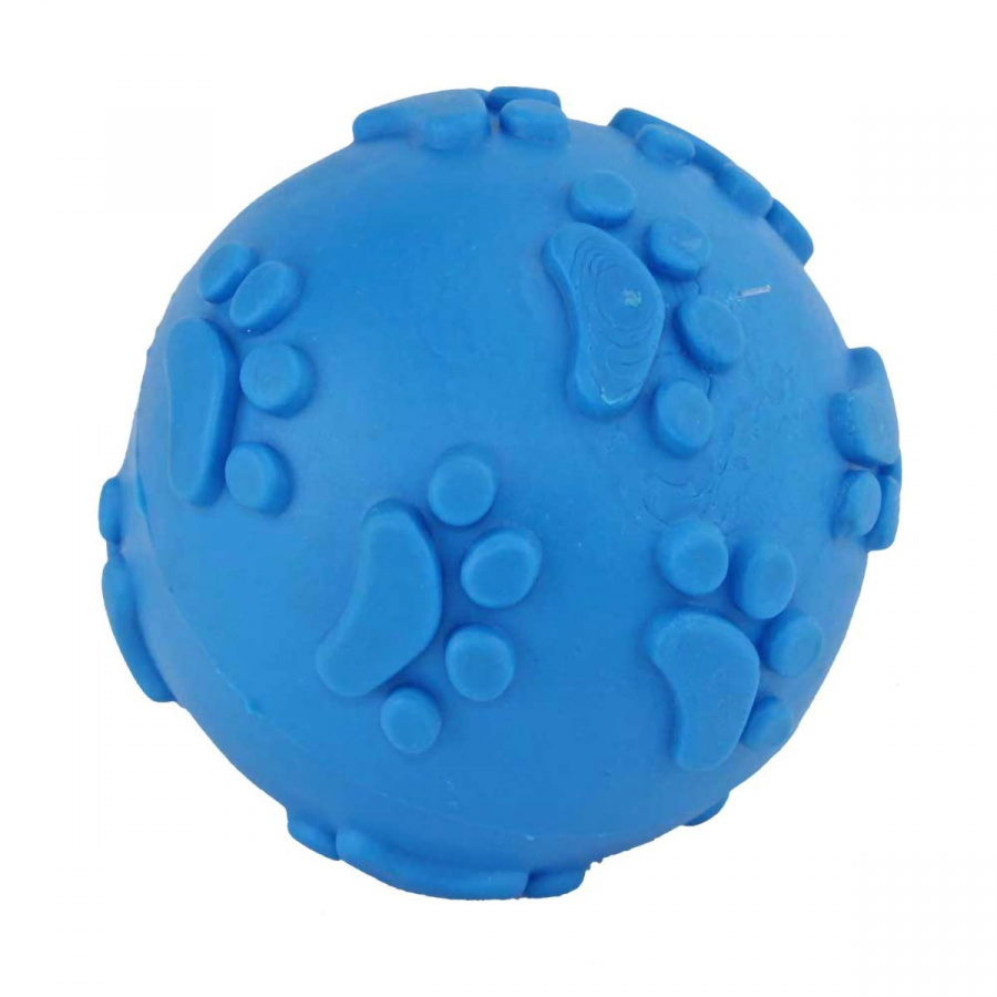 Игрушка для собак Dogman Мячик с лапкими пищащий 6 см