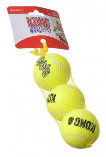 Игрушка KONG для собак Air "Теннисный мяч" малый (в уп 3шт) 5см