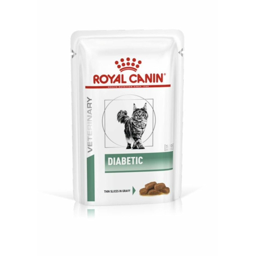 Влажный корм ROYAL CANIN для кошек при  диабете (фелин), 85 гр