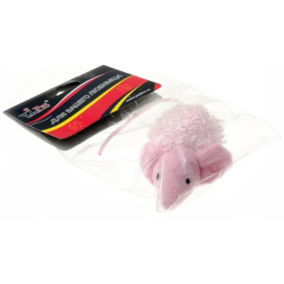 Плюшевая игрушка для кошек ZooOne Мышка с мятой