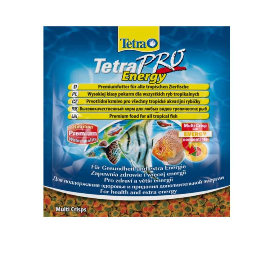 Корм для рыб Tetra PRO Energy, для дополнительной энергии, чипсы, 12 г
