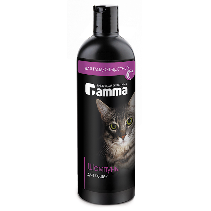 Шампунь для гладкошерстных кошек Gamma 250 мл