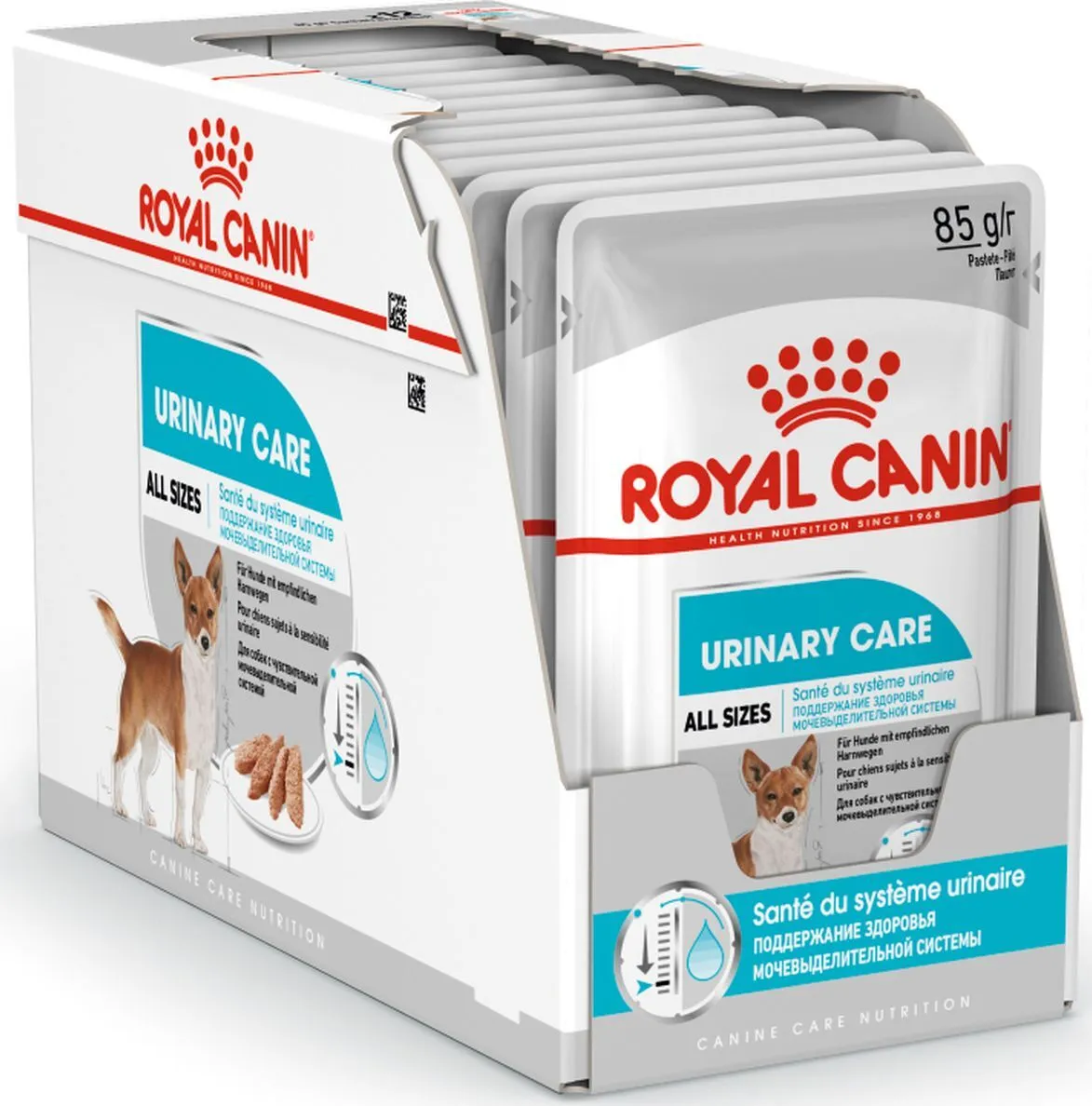 Влажный корм  Royal Canin для взрослых собак, с чувствительной мочевыделительной системой, паштет 85 г