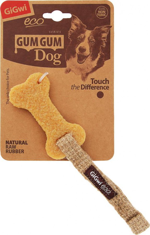 Жевательная игрушка для собак GiGwi Маленькая кость, 10 см