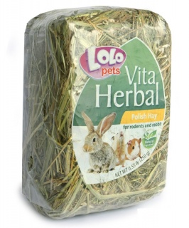 Сено Lolo для домашних мелких животных 250 гр.