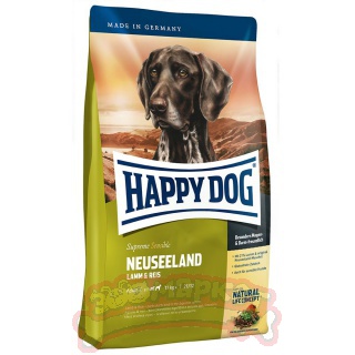 Корм Happy Dog Supreme Sensible - Neuseeland 1кг с ягненком и рисом Новая Зеландия