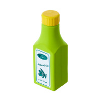 Игрушка для собак ZooOne "Бутылочка - оливковое масло" латекс, 9.5 см
