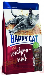 Корм Happy Cat Supreme Voralpen Rind  для кошек с альпийской говядиной 300г