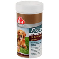 Мультивитамины 8in1 Excel Multi Vitamin Senior для пожилых собак 70 таб