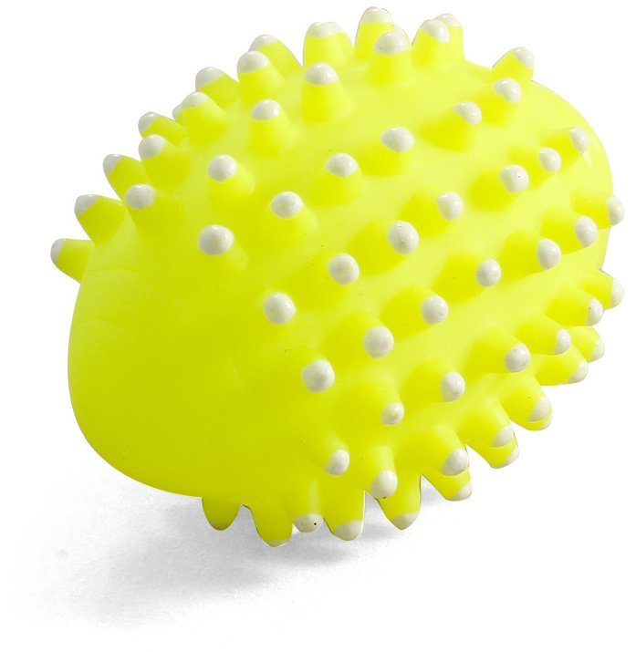 Игрушка для собак Triol Мяч для регби с шипами из винила, 8,5 см