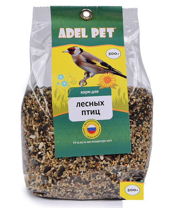 Корм  для лесных птиц ADEL PET 500 г
