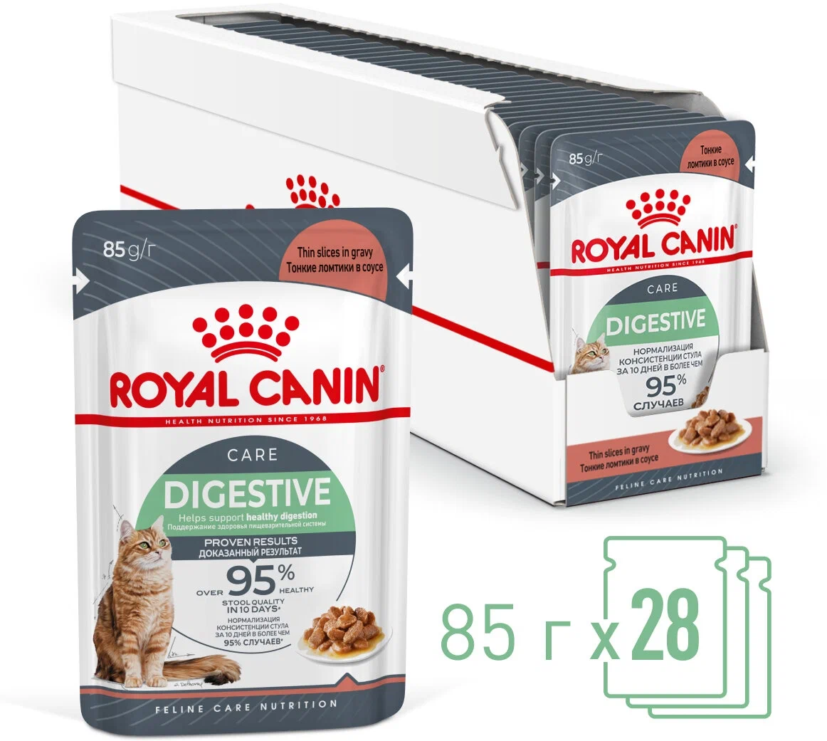 Влажный корм для кошек Royal Canin Digest Sensitive в соусе 85 г