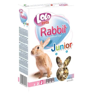 Корм LOLO для молодых кроликов,  400 гр.