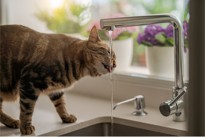 Какую воду лучше давать кошке? — статьи интернет-магазина Zoosell